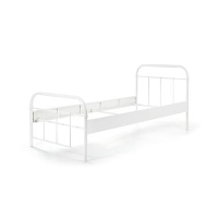 Vipack bed Boston   wit   90x200 cm   Leen Bakker
