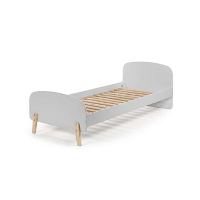 Vipack bed Kiddy   grijs   72,5x95x205,5 cm   Leen Bakker