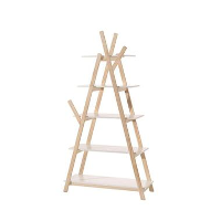 Vipack boekenkast Kiddy   wit   90x34x168,7 cm   Leen Bakker