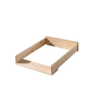 Vipack opzet commode Kiddy   bruin   14x53x72 cm   Leen Bakker