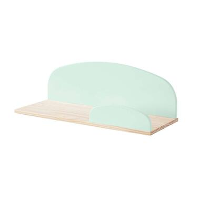 Vipack wandplank Kiddy   mintgroen   65 cm   Leen Bakker