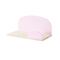 Vipack wandplank Kiddy   oud roze   45 cm   Leen Bakker