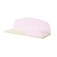 Vipack wandplank Kiddy   oud roze   65 cm   Leen Bakker