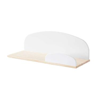 Vipack wandplank Kiddy   wit   65 cm   Leen Bakker