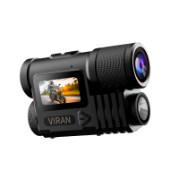 VIRAN 5K Actiecamera Motorhelm Rijden Recorder 5120x2880 30fps EIS Beeldstabilisatie 145 Graden Wide Angle IP67 Waterdic