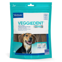 Virbac Veggiedent kauwstrips hond M 10 30kg (15 st). 1 Verpakking