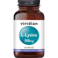 Viridian L lysine 500mg Capsules