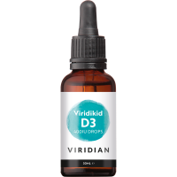 Viridian Viridikid Vitamin D3 400IU Druppels