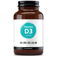 Viridian Vitamin D3 1000IU Capsules