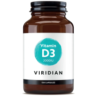 Viridian Vitamin D3 2000IU Capsules