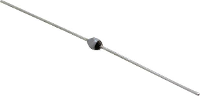 Vishay Avalanche diode BYV26D Behuizingssoort (halfgeleider) SOD 57 Blokkeerspanning U(R) 800 V Doorlaatstroom I(F) 1 A