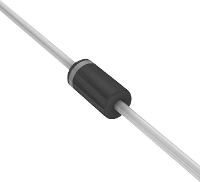 Vishay Standaard diode UF4004 E3/54 DO 204AL 400 V 1 A