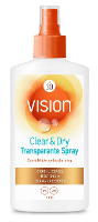 Vision Clear & Dry Transparante Spray SPF 30