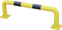 VISO TPX 1235 NJ Stootbeschermingsbeugel Zwart, Geel (Ø x h) 80 mm x 350 mm
