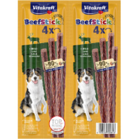 Vitakraft Beefstick met wild hondensnack (4 st.) 3 Verpakkingen