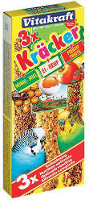 Vitakraft Parkiet Kracker Honing/fruit/ei 3 In 1