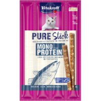 Vitakraft Pure Stick koolvis kattensnack (4 x 5 g) 5 verpakkingen
