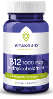 Vitakruid B12 1000 mcg Actief Methylcobalamine Vitamine 90