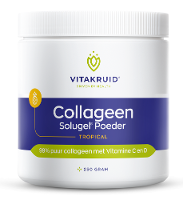Vitakruid Collageen Solugel® poeder met vitamine C & D   Tropical