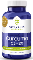 Vitakruid Curcuma C3 2X (95% curcuminoïden) met Bioperine® 120