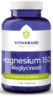 Vitakruid Magnesium 150 Bisglycinaat met 200mg L Taurine 180
