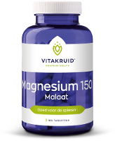 Vitakruid Magnesium 150 Malaat met Vitamine B6 (P 5 P) 180