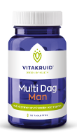 Vitakruid Multi Dag Man 100% Vegan 30 Tabletten
