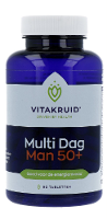 Vitakruid Multi Dag Man 50+ 100% Vegan 90