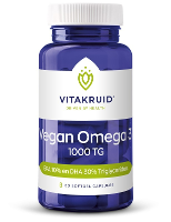 Vitakruid Vegan Omega 3 1000 Tryglyceriden Softgels