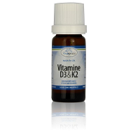 Vitakruid Vitamine D3 & K2 (MenaQ7®) met druppelpipet 10