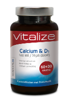 Vitalize Calcium & D3 Kauwtabletten