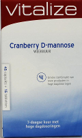 Vitalize Cranberry D mannose Weekkuur Capsules & Tabletten