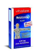 Vitalize Melatonine Slaap 4,99mg Tabletten 30st