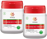Vitals Vitamine B12 1000mcg Zuigtabletten Duoverpakking