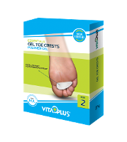 Vitaplus Essentials Gel Toe Crests Polymer Gel maat M/L