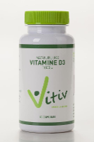 Vitiv Natuurlijke Vitamine D3 1000iu Capsules