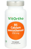 VitOrtho B5 Calciumpantothenaat 250mg Capsules