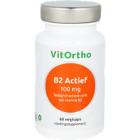 Vitortho Vitamine B2 Actief 100mg Vegicaps