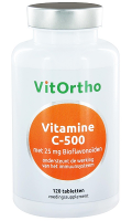 VitOrtho Vitamine C 500 met 25mg Bioflavonoïden Tabletten