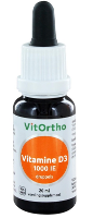 VitOrtho Vitamine D3 1000 IE Druppels