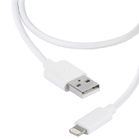 Vivanco USB 2.0 Aansluitkabel [1x USB stekker   1x Apple dock stekker Lightning] 2 m Wit