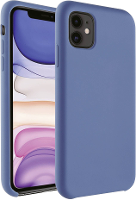 Vivanco HCVVIPH11BL Backcover Apple iPhone 11 Blauw Inductieve lading, Stootbestendig, Waterafstotend