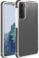 Vivanco Rock Solid Backcover Samsung Galaxy S21+ (5G) Zwart, Transparant