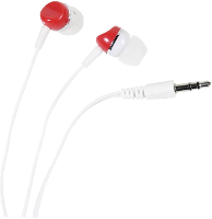 Vivanco SR 3 RED HiFi Oordopjes Wit rood