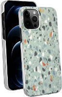 Vivanco Terrazzo Backcover Apple iPhone 12, iPhone 12 Pro Bont