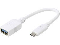 Vivanco USB 3.0 Adapter [1x USB 3.0 Bus A   1x USB 3.0 Stekker C] DCAVVUSBC30A02W