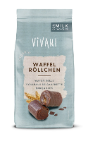 Vivani Wafer Rolls Melkchocolade