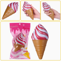 Vlampo Squishy Ice Cream Cone 18cm Slow Rising Original Packaging Collection Gift Decor Toy