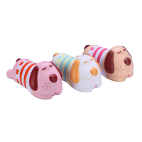 Vlampo Squishy Jumbo 19cm Luck Hans Tony Doggy Puppy Dog Slow Rising Original Packaging Collection Gift Decor