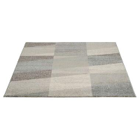 Vloerkleed Casa Diagonaal   grijs   160x230 cm   Leen Bakker